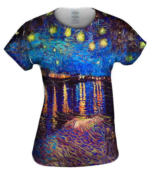 Vincent Van Gogh - "The Starry Night" (1889) Womens Top