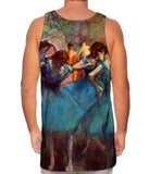 Edgar Degas - "Dancers in Blue" (1895)