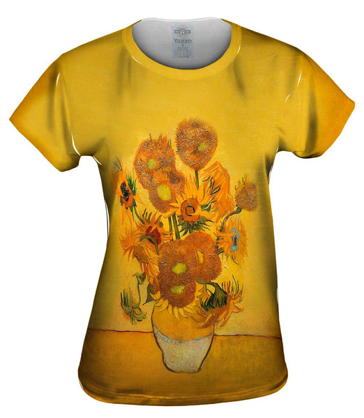 Vincent Van Gogh - "Sunflowers(London version)" (1889) Womens Top