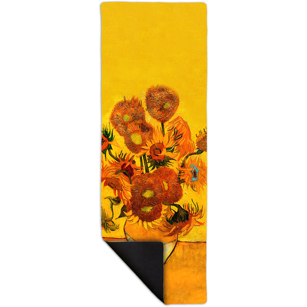 Vincent Van Gogh - "Sunflowers(London version)" (1889) Yoga Mat