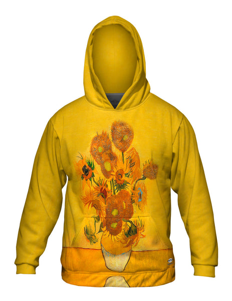 Vincent Van Gogh - "Sunflowers(London version)" (1889) Mens Hoodie Sweater
