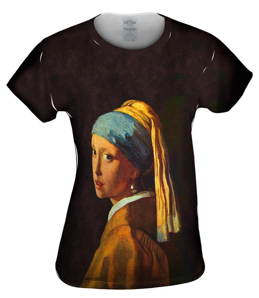 Johannes Vermeer - "Girl With a Pearl Earring" (1665) Womens Top