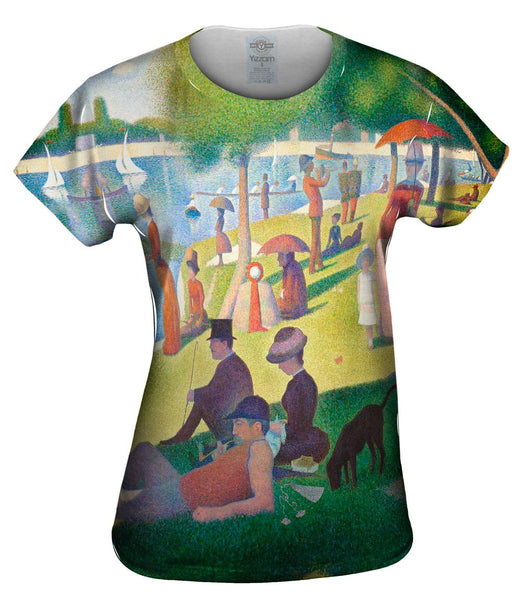 Georges Seurat - "Sunday Afternoon on the Island of La Granda Jatte" (1884-1886) Womens Top