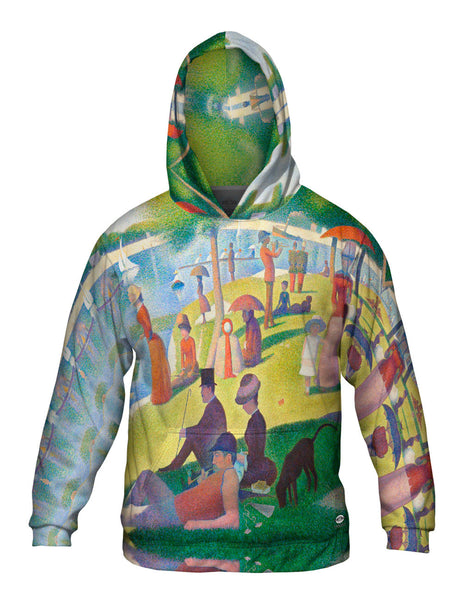 Georges Seurat - "Sunday Afternoon on the Island of La Granda Jatte" (1884-1886)&nbsp;Mens Hoodie Sweater