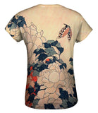 Katsushika Hokusai - "Peonies with Butterfly"