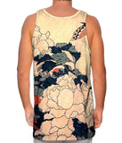 Katsushika Hokusai - "Peonies with Butterfly"