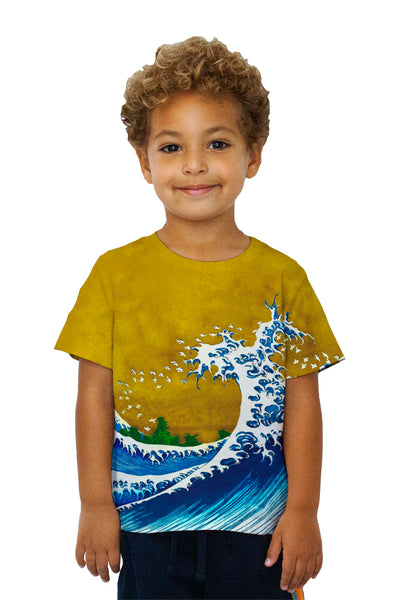 Kids Katsushika Hokusai "The Wave"&nbsp;Kids T-Shirt