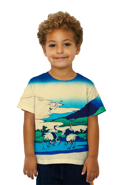Kids Katsushika Hokusai - "36 Views of Mt. Fuji"&nbsp;Kids T-Shirt