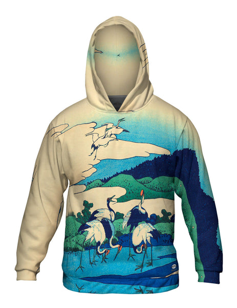 Katsushika Hokusai - "36 Views of Mt. Fuji" Mens Hoodie Sweater