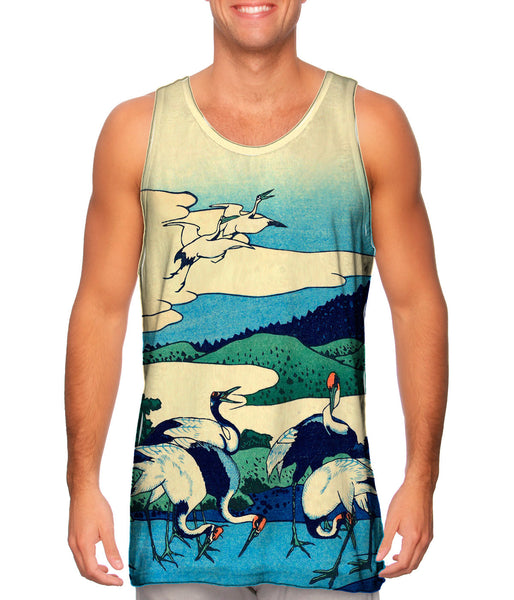 Katsushika Hokusai - "36 Views of Mt. Fuji" Mens Tank Top