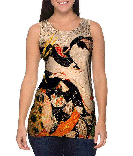 Katsushika Hokusai 007 Womens Tank Top