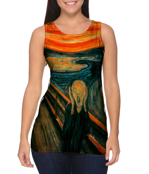 Edvard Munch - "The Scream" (1895) Womens Tank Top
