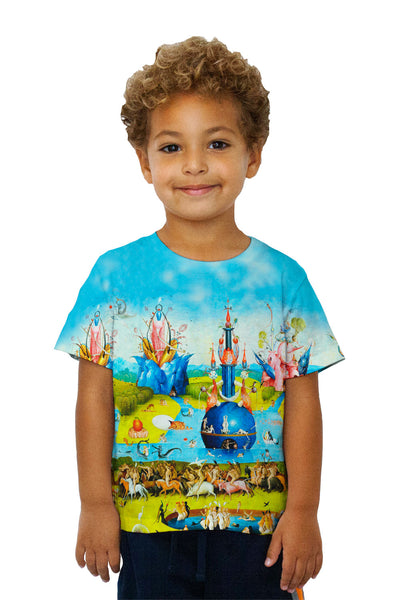 Kids Hieronymus Bosch "The Garden of Earthly Delights" 01 Kids T-Shirt