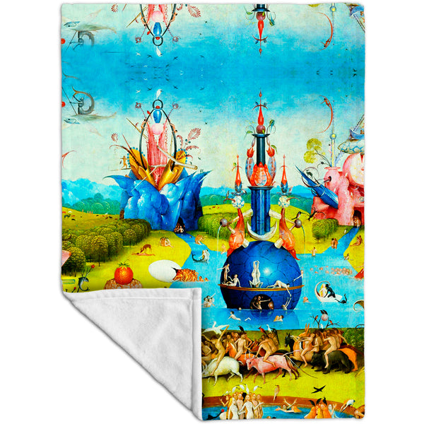 Hieronymus Bosch "The Garden of Earthly Delights" 01 Fleece Blanket