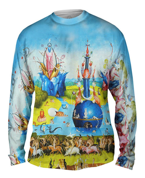 Hieronymus Bosch "The Garden of Earthly Delights" 01 Mens Long Sleeve
