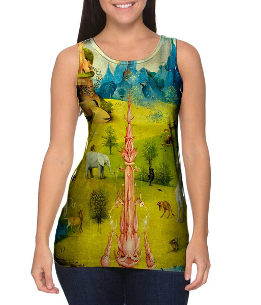Hieronymus Bosch "The Garden of Earthly Delights" 03 Womens Tank Top