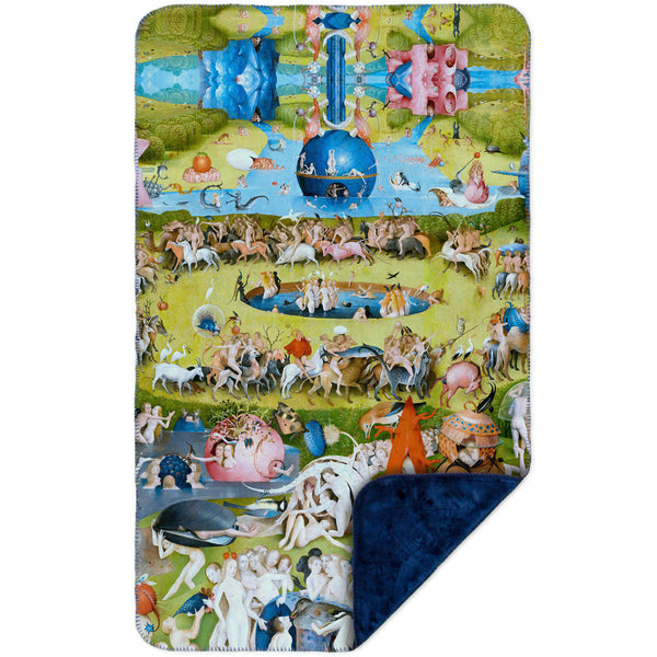 Hieronymus Bosch "The Garden of Earthly Delights" 05 MicroMink(Whip Stitched) Navy