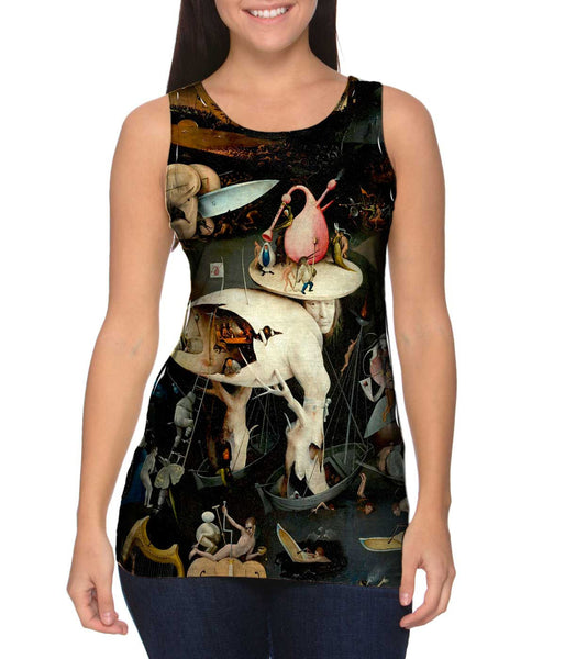 Hieronymus Bosch "The Garden of Earthly Delights" 06 Womens Tank Top
