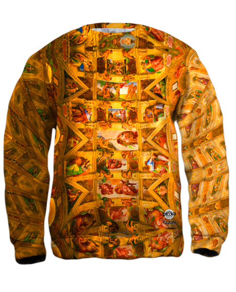 Michelangelo - "Sistine Chapel 2" Mens Sweatshirt
