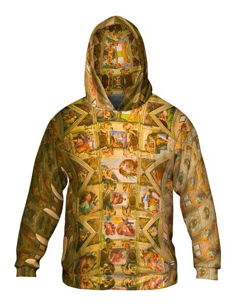 Michelangelo - "Sistine Chapel 2" Mens Hoodie Sweater