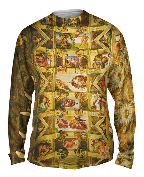 Michelangelo - "Sistine Chapel 2" Mens Long Sleeve