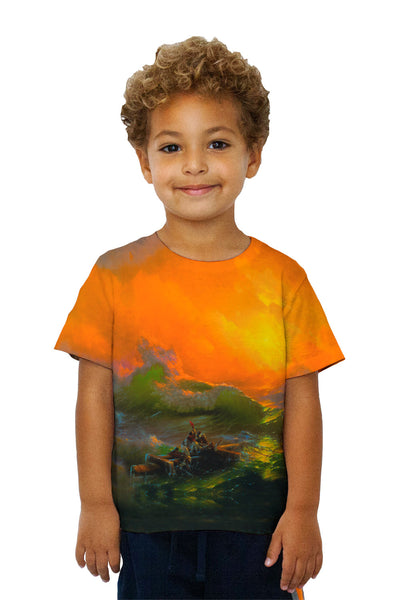 Kids Ivan Aivazovsky - "The Ninth Wave"&nbsp;Kids T-Shirt