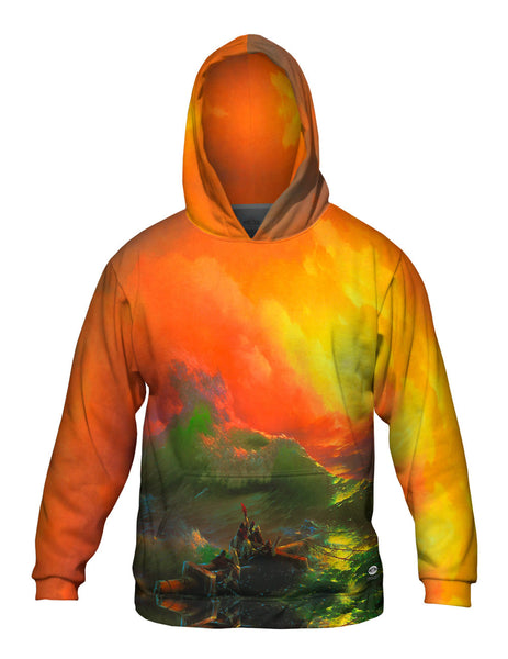 Ivan Aivazovsky - "The Ninth Wave" Mens Hoodie Sweater