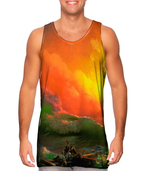 Ivan Aivazovsky - "The Ninth Wave"&nbsp;Mens Tank Top