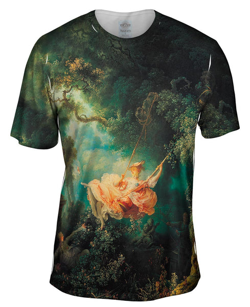 Jean-Honore Fragonard - "The Swing" Mens T-Shirt