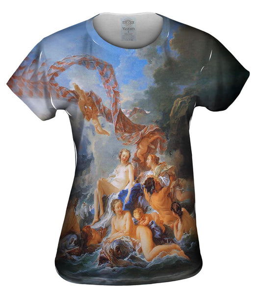 François Boucher - "Vulcan Presenting Weapons For Aeneas To Venus" Womens Top
