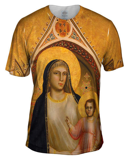Giotto di Bondone - "Ognissanti Madonna" Mens T-Shirt