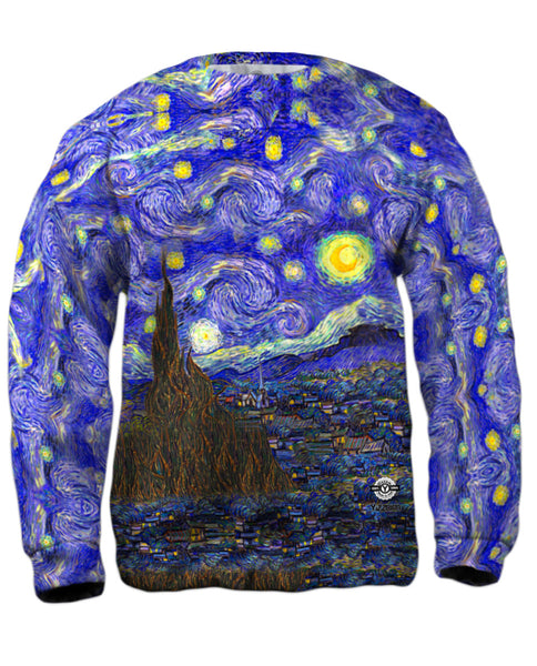 Vincent van Gogh - "The Starry Night" Mens Sweatshirt