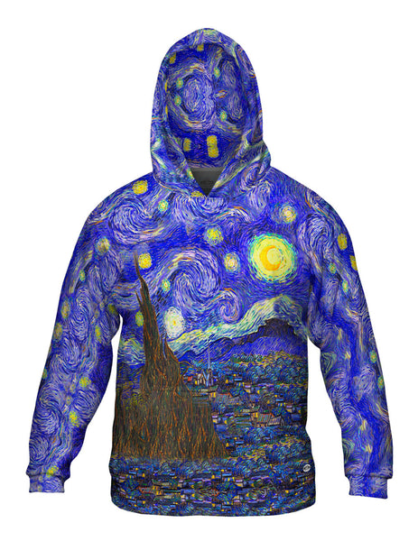 Vincent van Gogh - "The Starry Night" Mens Hoodie Sweater