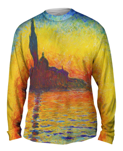 Claude Monet - "Venice Twilight" Mens Long Sleeve