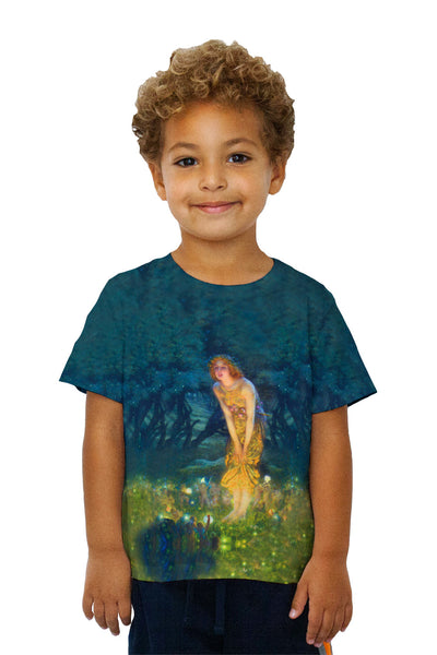 Kids Edward Robert Hughes - "Midsummer Eve"&nbsp;Kids T-Shirt