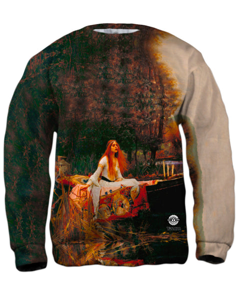 John William Waterhouse - "The Lady Of Shalott" Mens Sweatshirt