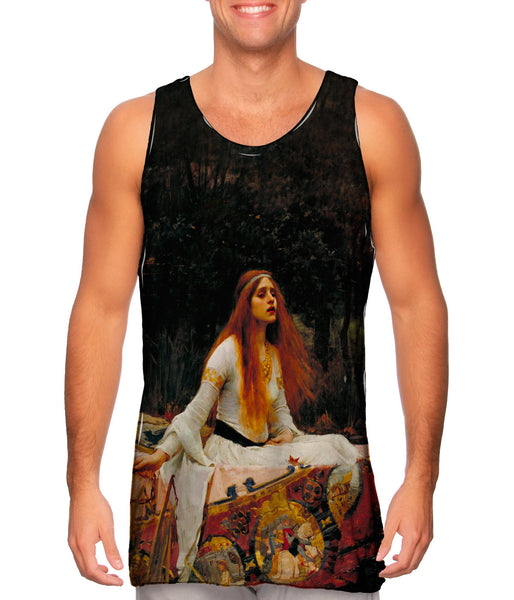 John William Waterhouse - "The Lady Of Shalott"&nbsp;Mens Tank Top
