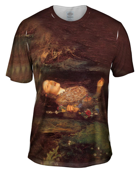 J John Everett Millais - "Ophelia" Mens T-Shirt