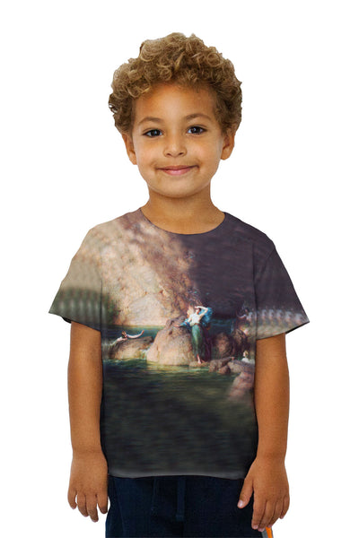 Kids Herbert James Draper - "Halcyone" (1915)&nbsp;Kids T-Shirt
