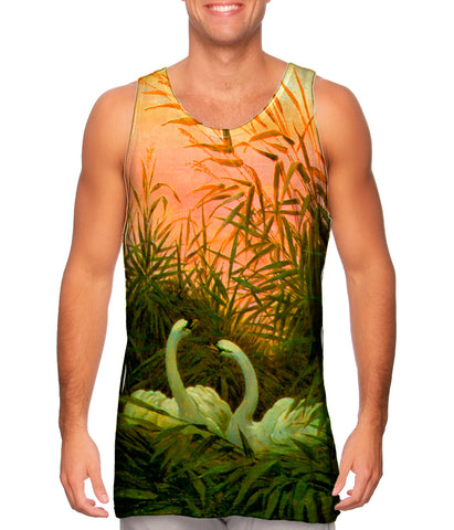 Caspar David Friedrich - "Swans in the Reeds" (1820)