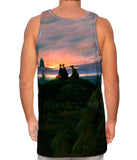 Caspar David Friedrich - "Moonrise Over the Sea" (1822)