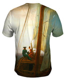Caspar David Friedrich - "On the Sailing Boat" (1819)