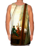 Caspar David Friedrich - "On the Sailing Boat" (1819)