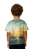 Kids Caspar David Friedrich - "View of a Harbour" (1815)