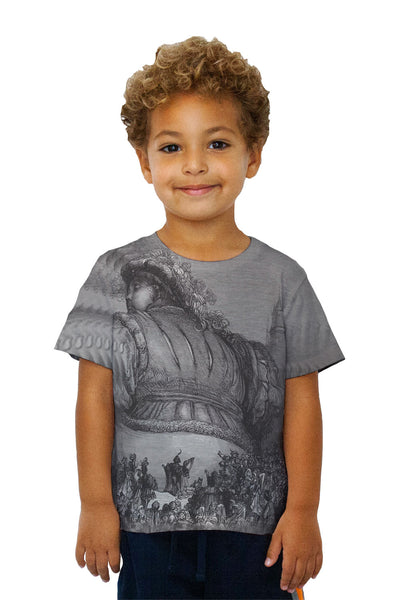 Kids Gustave Dore - "Visions Of Rabelais" Kids T-Shirt