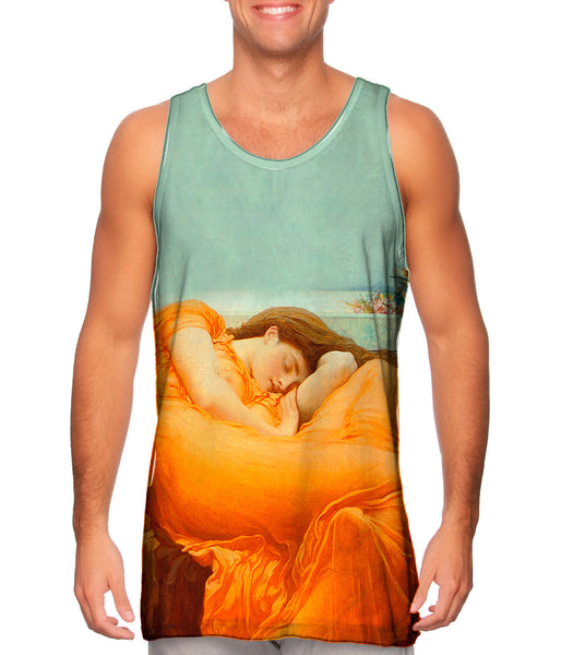 Lord Frederic Leighton - "Flaming June" (1895)&nbsp;Mens Tank Top