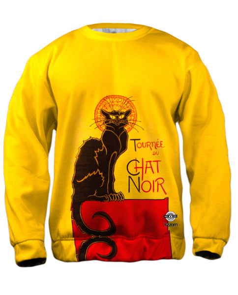 Steinlein - " Chat Noir " (1896)&nbsp;Mens Sweatshirt