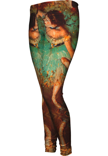 Edgar Degas - "The Green Dancer" (1879)&nbsp;Womens Leggings