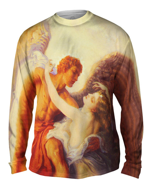 Herbert James Draper 002 - "Day And The Dawnstar" (1906) Mens Long Sleeve
