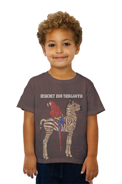 Kids Ludwig Hohlwein - "Besuchet, The Zoo" (1912)&nbsp;Kids T-Shirt